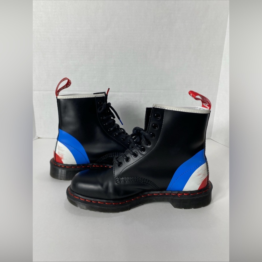 Dr. Doc Martens LTD EDITION THE WHO 1460 BOOTS Shoes US 9 Men US 10 Women VGC